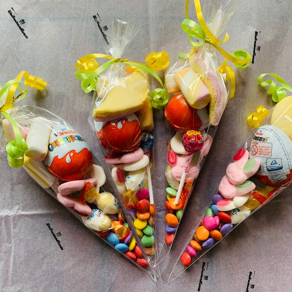 Ostern  Schokolade Geschenk Tuten für Kinder Osterhase Sussigkeit Geschenk