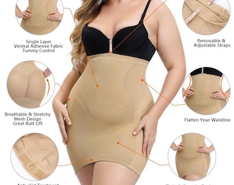 Body Shaper Strapless & Backless Breathable Shapewear Bodysuits