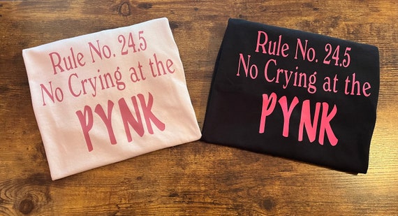 Rule No 24.5 No Crying at the PYNK T-shirts, Down in the Valley, Funny  T-shirt, Custom T-shirt, Handmade, P-valley T-shirt, Uncle Clifford - Etsy