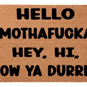 Lil Wayne Doormat, Funny Doormat, Funny Welcome Mat, Handmade, Housewarming Gift, Porch Decor, Home Decor, Entryway Decor, Gift For Friends