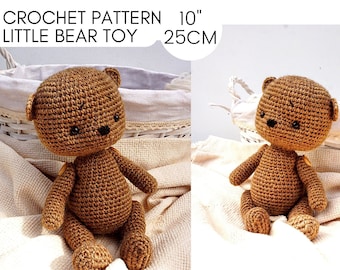 Patrones de crochet, patrón de oso de crochet, patrones de oso amigurumi, patrón de crochet de dulce osito de bebé