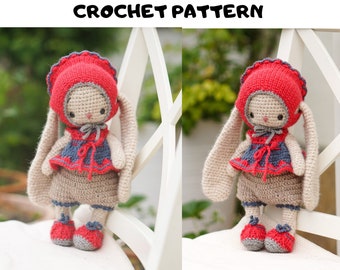 Patrones de crochet, lindo conjunto de ropa de juguete, patrón de crochet - ropa para juguetes pequeños