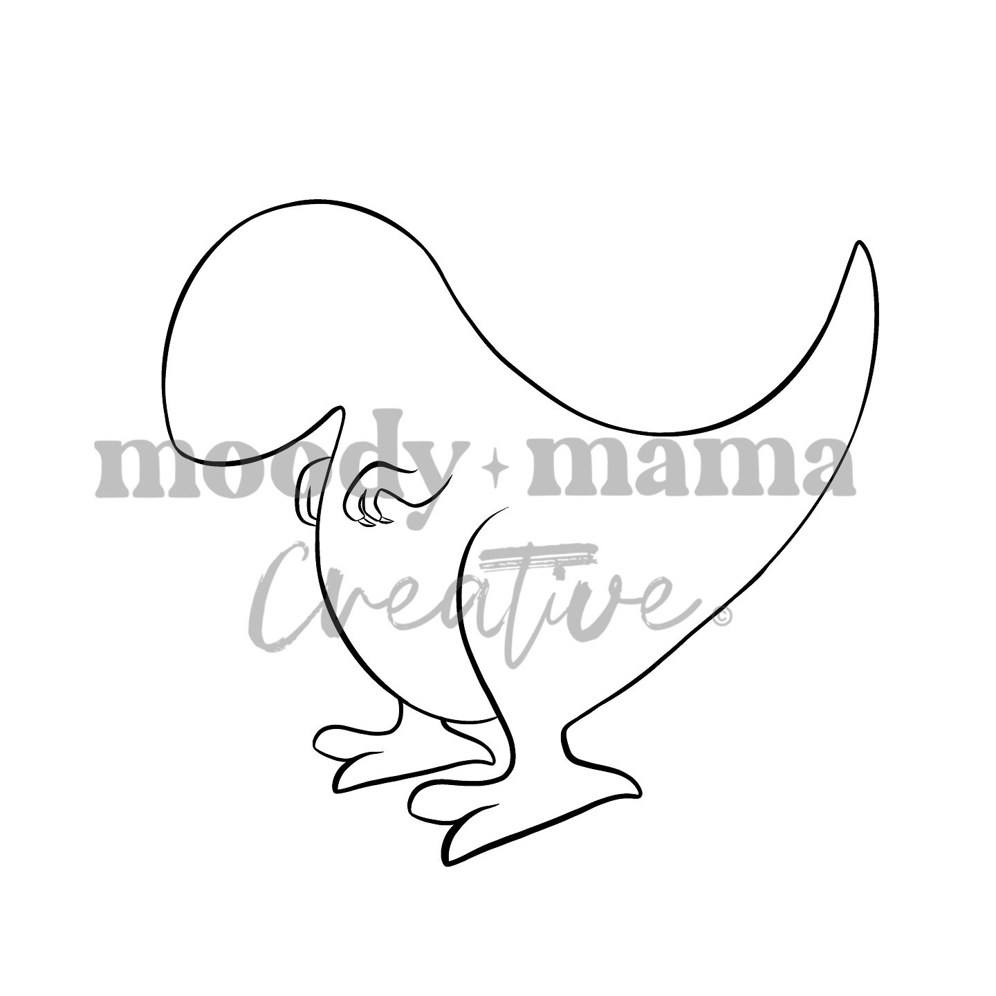 Dinosaur Procreate Stamps Set, Dino Brushes for Procreate, Template for ...