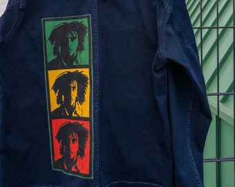 Bob marley jacket - Etsy Nederland