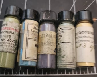 Vintage China Paints, Enameling Overglaze Colors, Lot #019