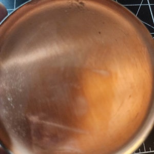 Raw Copper Blanks 207 Ring Bowl or Trinket Dish Shallow image 2