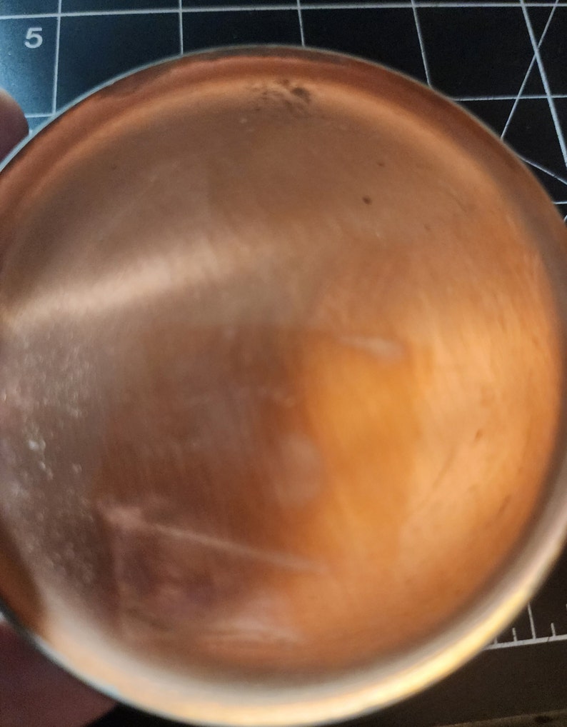 Raw Copper Blanks 207 Ring Bowl or Trinket Dish Shallow image 2