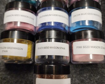 Mason Stain LARGE Variety Pack.  10 beautiful Colours to try.