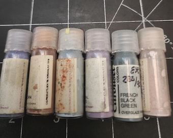 Vintage China Paints, Enamel Overglaze
