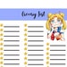 Free Printable Sailor Moon Planner