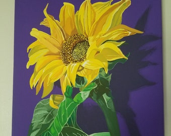 Sunflower Painting on canvas