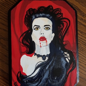 Countess Elizabeth Bathory wall plaque