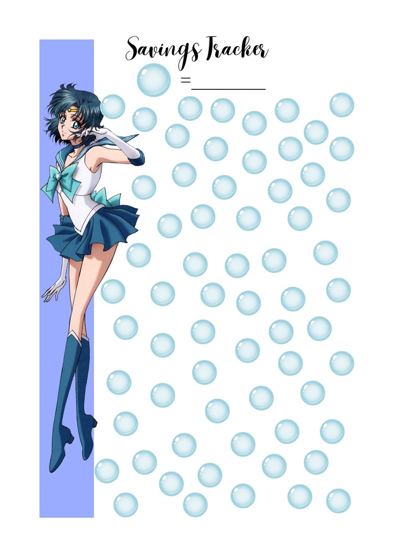 Sailor Moon Pdf Printable Planner Pack - Etsy