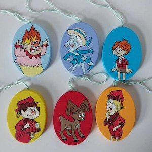 The year without Santa Claus ornament set