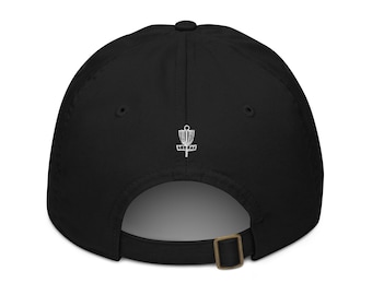 Organic Cotton Disc Golf Dad Hat | Frisbee Basket Swag