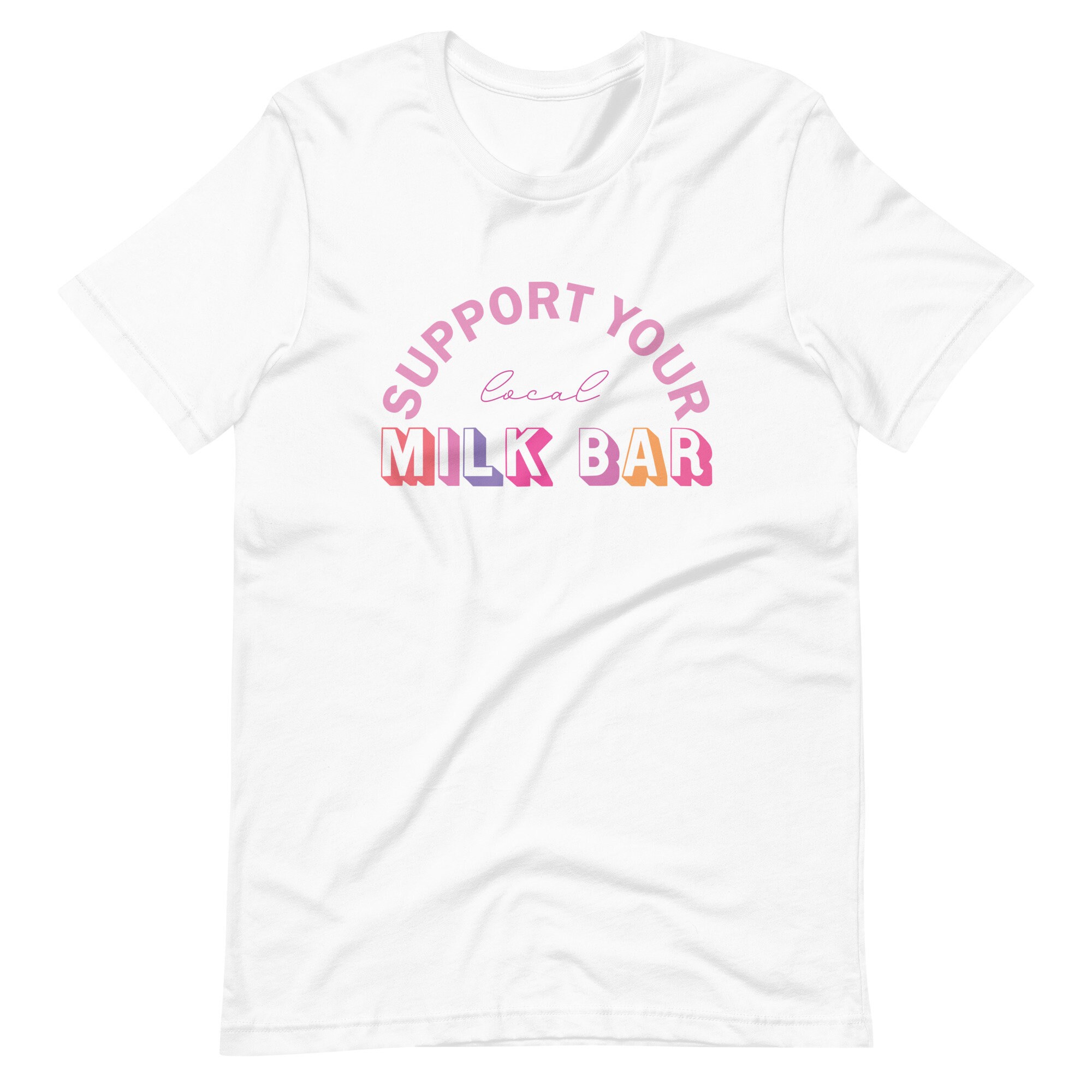 Support Your Local Milk Bar Tshirt Breastfeeding Shirt Etsy