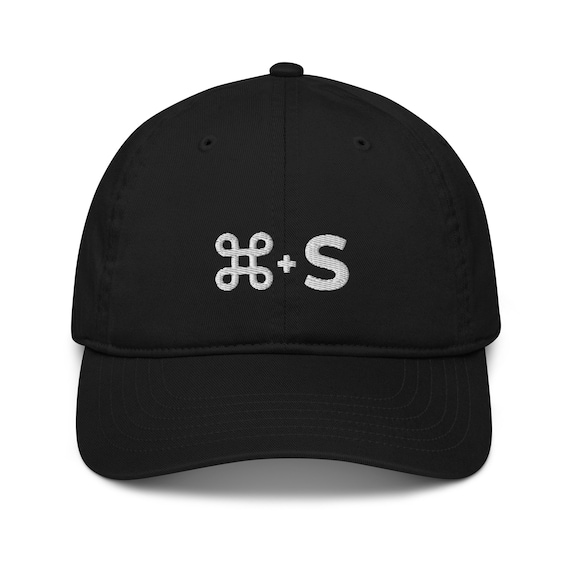 Command Save Embroidered Hat - Graphic Designer, UX UI, IT Gift