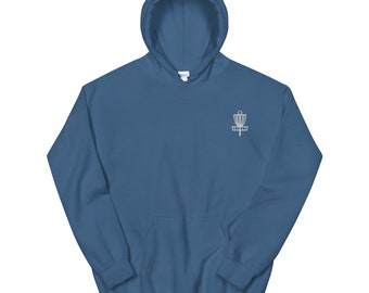 Disc Golf Hoodie | Frisbee Korb Graphic, Soft Blend