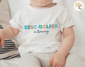 Disc Golfer In Training Toddler Tee | Frisbee Golf Shirt