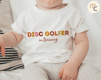 Disc Golf Toddler T-Shirt | "Disc Golfer in Training" Tee