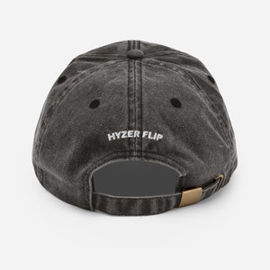 Hyzer Flip Disc Golf Embroidered Hat Ultimate Frisbee Professional Golf Basket Discs Dyed Gift Outdoor Lover Sports