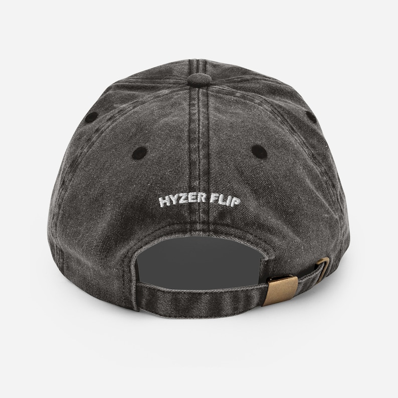 Hyzer Flip Disc Golf Embroidered Hat Ultimate Frisbee Etsy