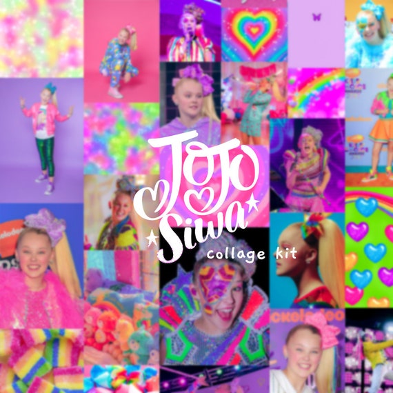Jojo Siwa Wall Collage Kit digital Etsy