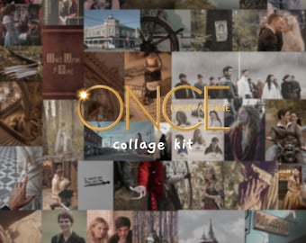 once upon a time wall collage kit [digital only]