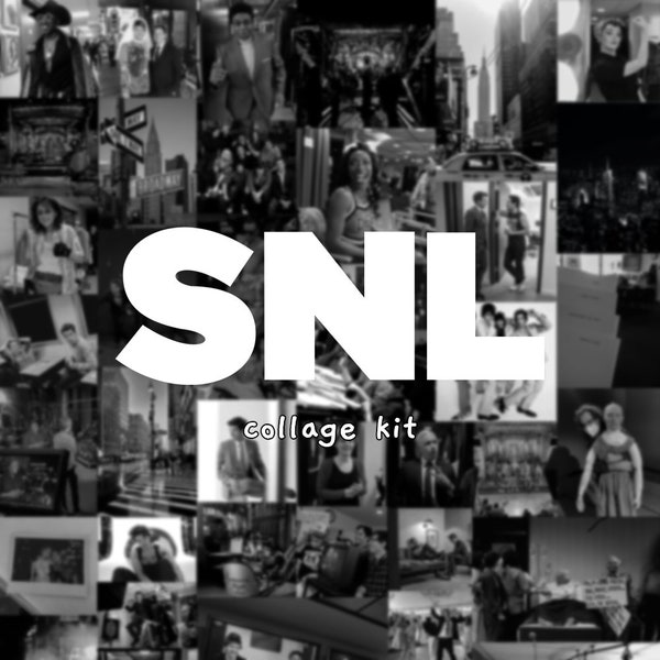 saturday night live wall collage kit [digital only]