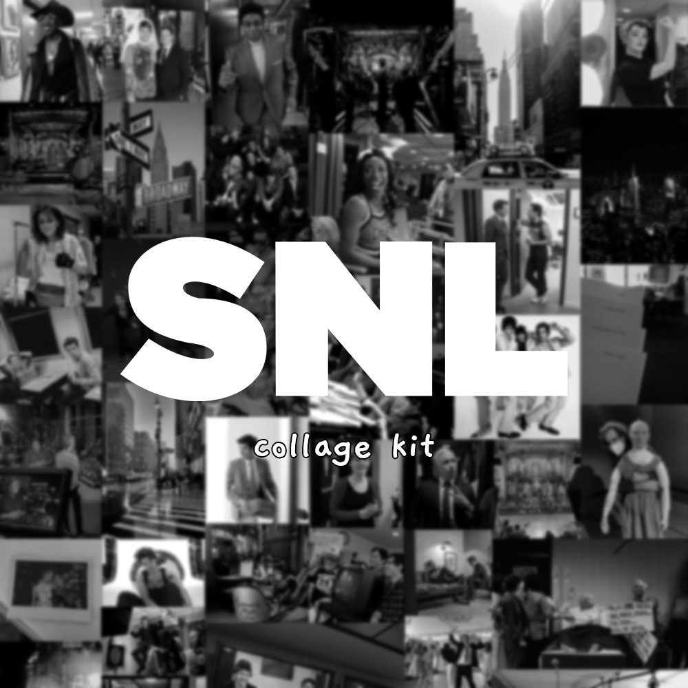 Saturday Night Live Wall Collage Kit [digital Only] - Etsy