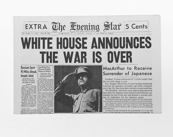 Newspaper Reprint - WWII: 