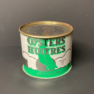 Oyster Huîtres Blechdose - 12,5 oz - Nanticoke, MD