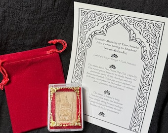 Thai Buddhist Amulets – Spiritual Gifts of Protection & Intention – Sourced from Tha Prachan Market in Bangkok, Thailand