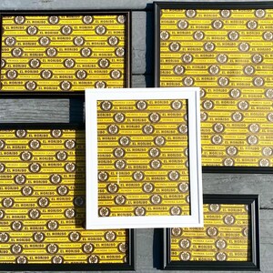 Cigar Box Band Framed Art - El Moriso Primera Clase