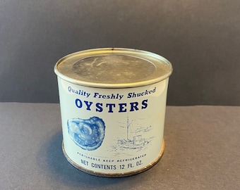 Quality Freshly Shucked Oysters Tin - 12 oz