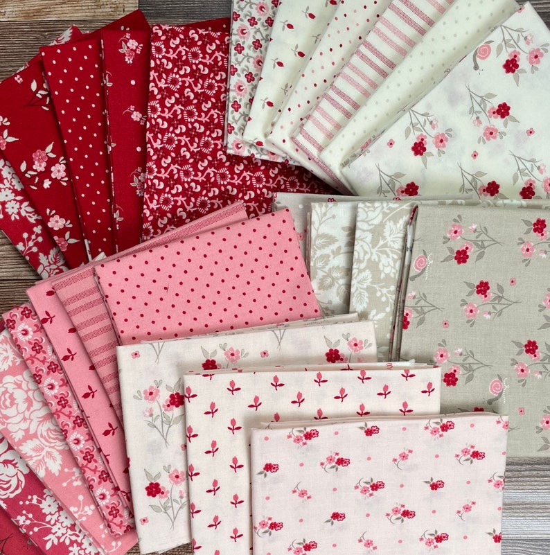 The Flower Farm Full Collection Fat Quarter Bundle 29 Pieces Etsy