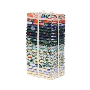 Vintage Garden Fat Quarter Bundle | 23 pieces | Rifle Paper Company / Cotton + Steel Fabrics | Store Cut