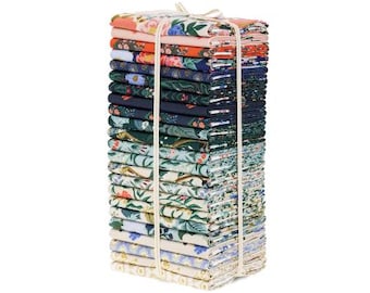 Vintage Garden Fat Quarter Bundle | 23 pieces | Rifle Paper Company / Cotton + Steel Fabrics | Store Cut