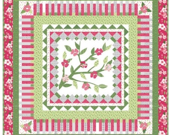 Blooming Branches Quilt Kit | Orchard fabric collection by Jill Finley/Jillily Studio for Riley Blake | Includes pattern | 55" x 55"