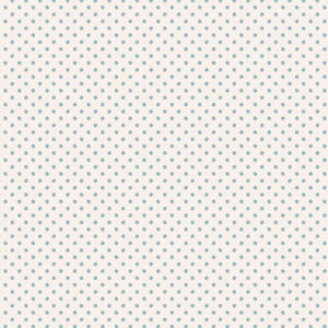 May include: A seamless pattern featuring small, light blue polka dots evenly spaced on a cream-colored background. The dots are slightly irregular in shape, giving a hand-drawn appearance. This design is suitable for various craft projects.