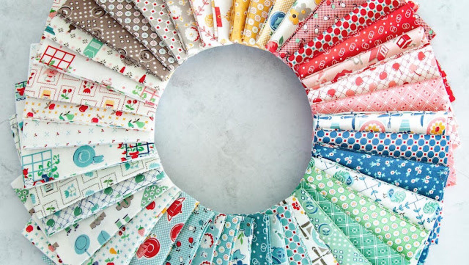 Chicken Salad Quilt Kit Cook Book Collection by Lori Holt Etsy