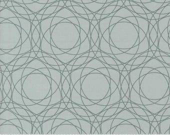 Clearance/marked down | Shimmer Fabric |  Priced by the half yard | By Zen Chic for Moda | Modern silver gray quilting | 1843-14