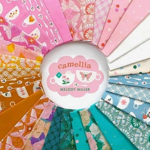 Camellia Full Collection Fat Quarter Bundle, 29 pieces | Ruby Star Society/Moda | Factory cut