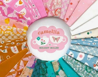 Camellia Full Collection Fat Quarter Bundle, 29 pieces | Ruby Star Society/Moda | STORE CUT