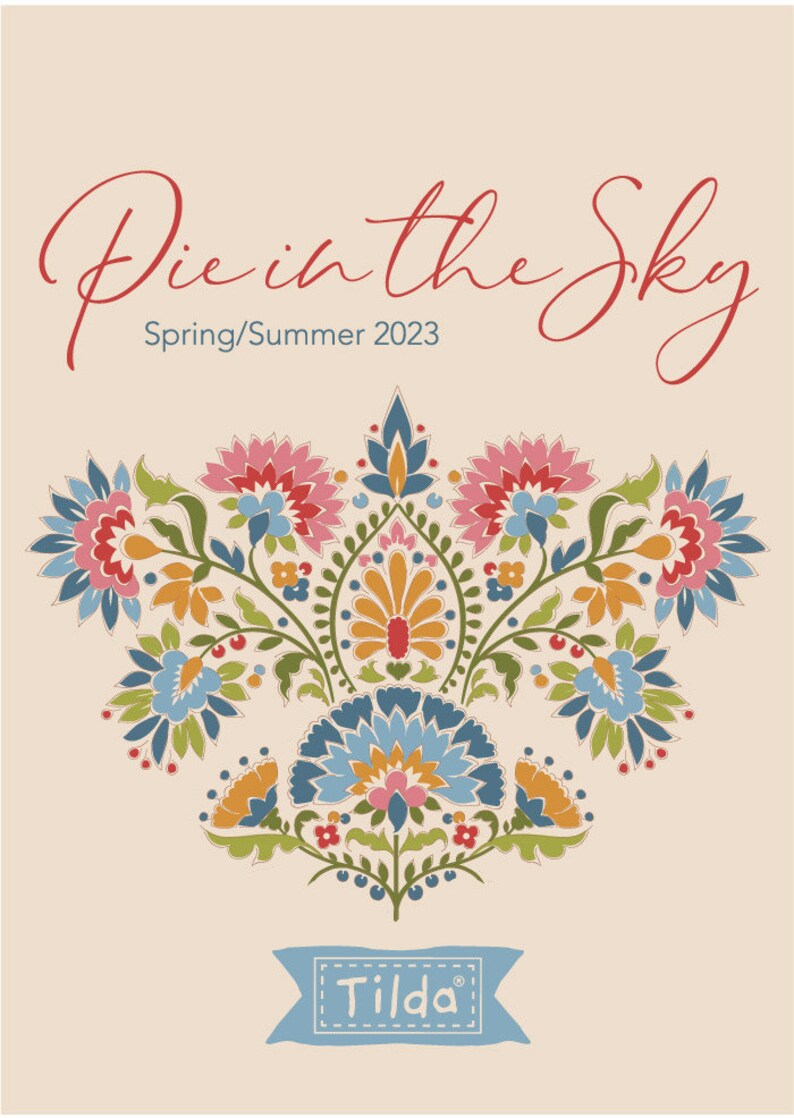 Tilda Daydreamer Quilt Kit Featuring the Pie in the Sky Etsy