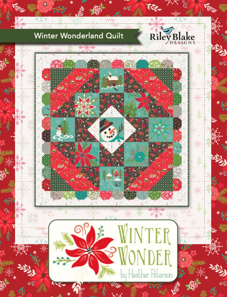 Winter Wonderland Quilt Kit | by Heather Peterson for Riley Blake ...