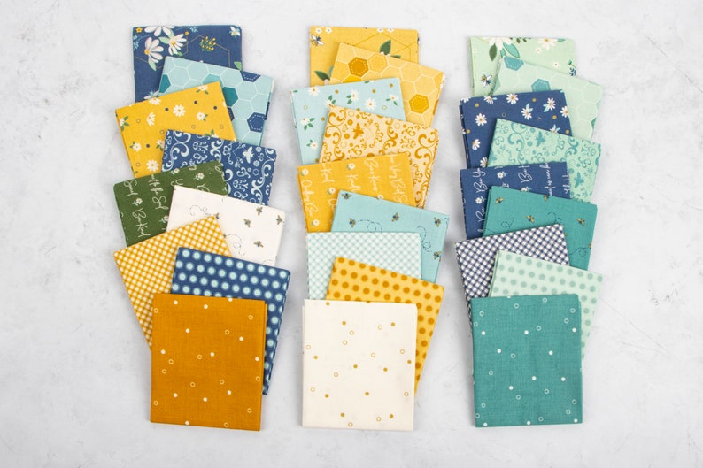 Daisy Fields Flying in Squares Quilt Kit Daisy Fields by Etsy