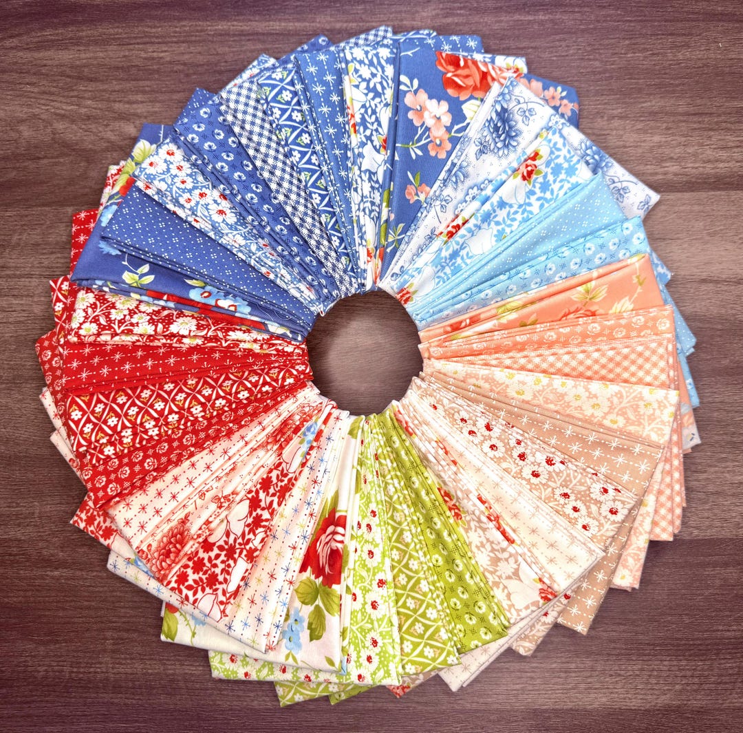 Rosie Fat Quarter Bundle | 33 Pieces | by Joanna Figueroa of Fig Tree ...