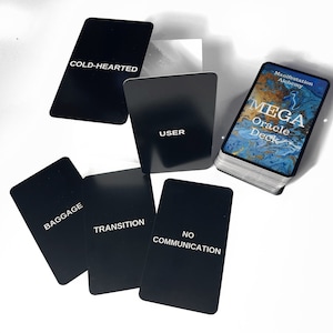 Mega Oracle Deck 1 (PRE-ORDER), 80 kaarten, Tarotkaarten, Tarot Decks, Oracle Cards, Oracle Decks, Manifestatie Alchemy Co, Manifestatie