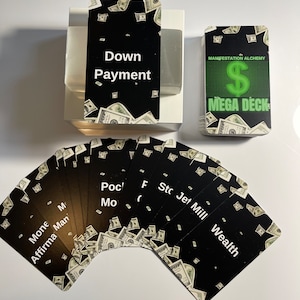 Money Mega Deck (PRE-ORDER), 80 Cards, Tarot Cards, Tarot Decks, Oracle Cards, Oracle Decks, Manifestation Alchemy Co, Manifestation, MACO